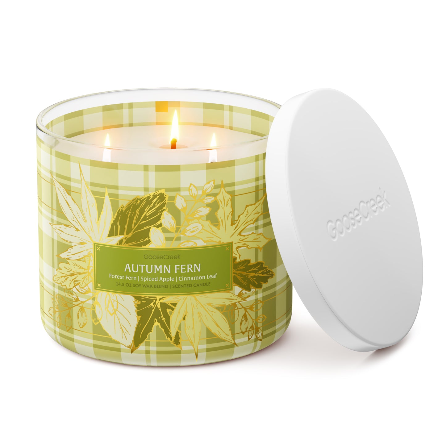 Autumn Fern 3-Wick Candle