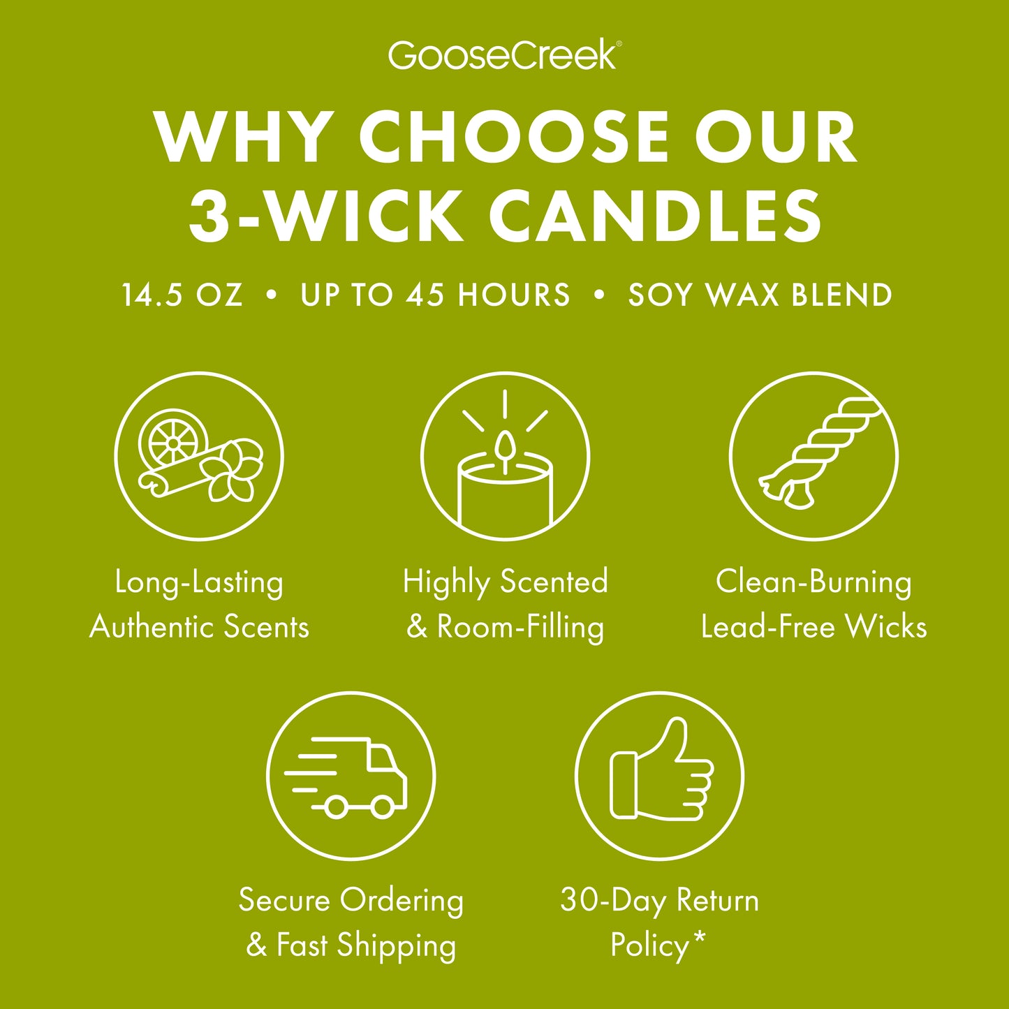 Autumn Fern 3-Wick Candle