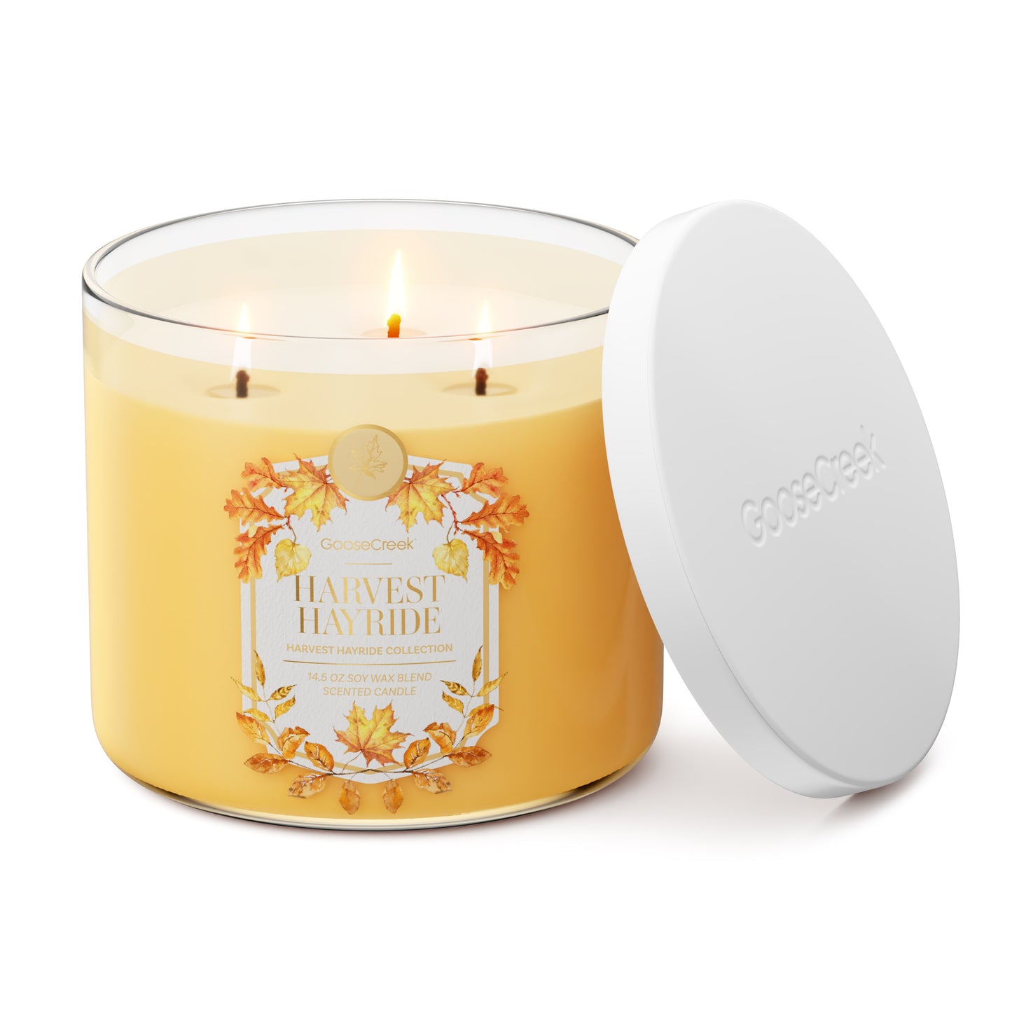 Harvest Hayride 3-Wick Candle