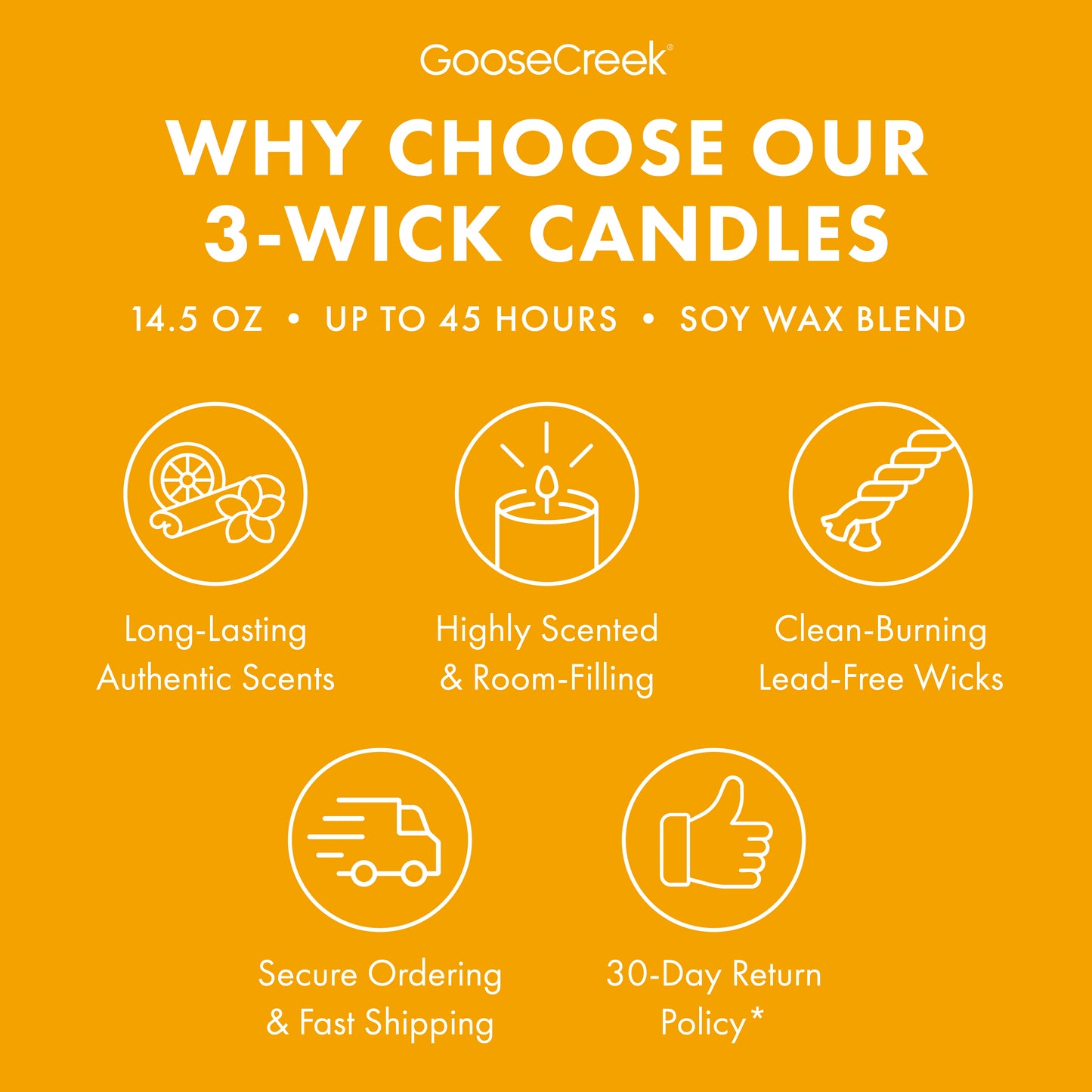 Harvest Hayride 3-Wick Candle