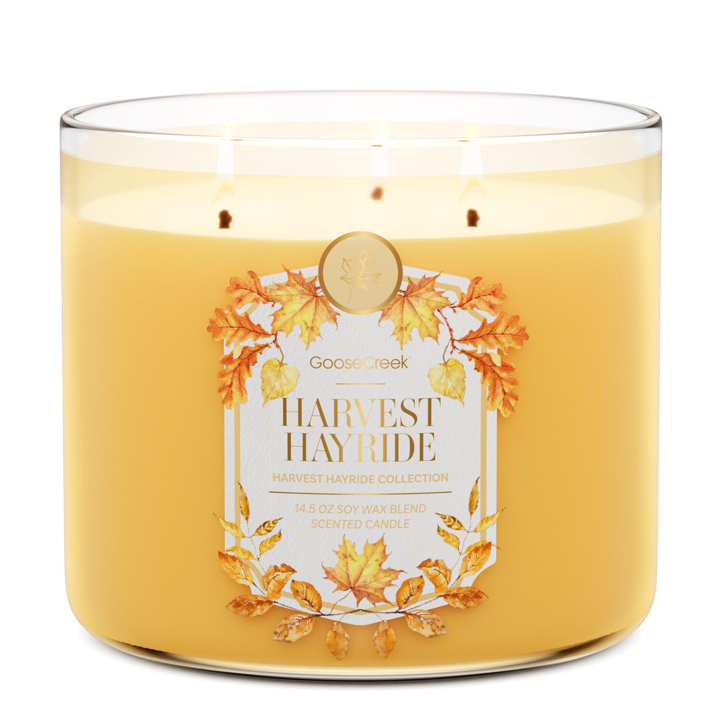 Harvest Hayride 3-Wick Candle