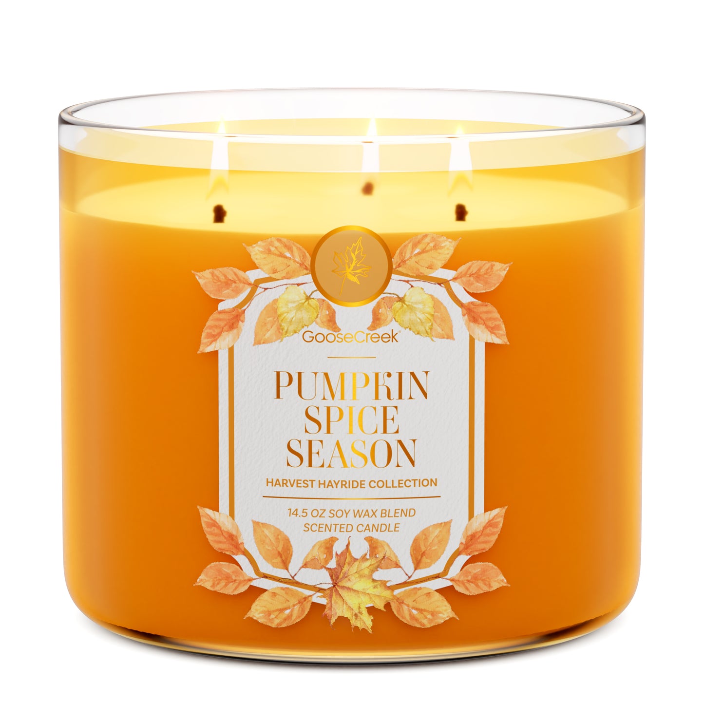 Pumpkin Spice Season 3-Wick Candle
